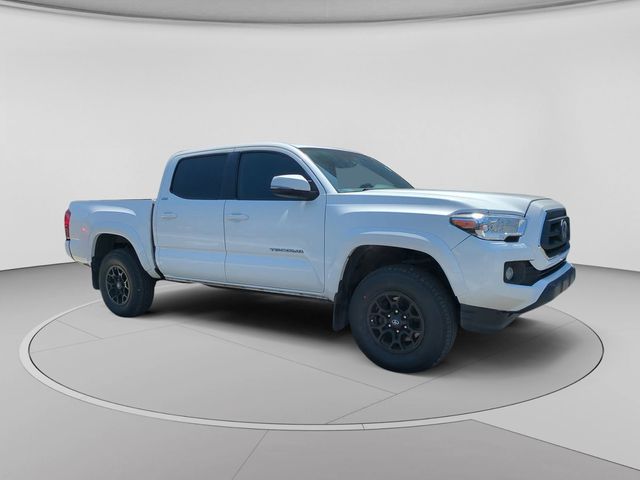 Super White 2021 Toyota Tacoma Pickup Truck Four-Wheel Drive 6-Speed Automatic
