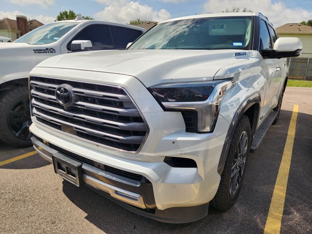 2024 Toyota Sequoia Limited Beige at Bayway Cadillac of The Woodlands