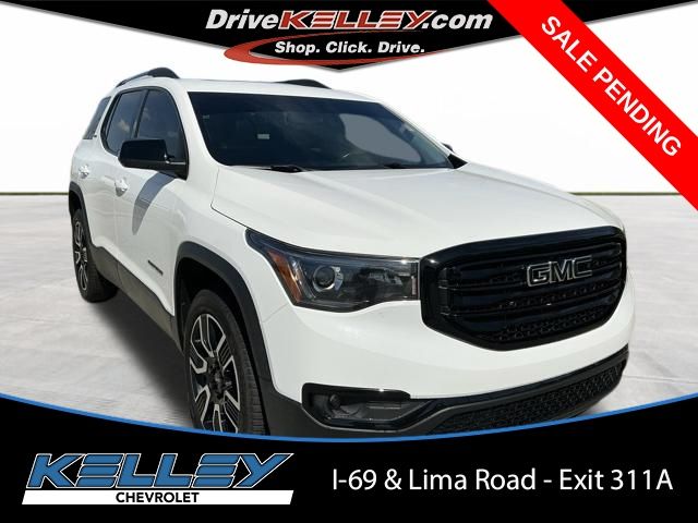 Summit White 2019 GMC Acadia SLT-1 FWD SUV / Crossover Front-Wheel Drive 6-Speed Automatic