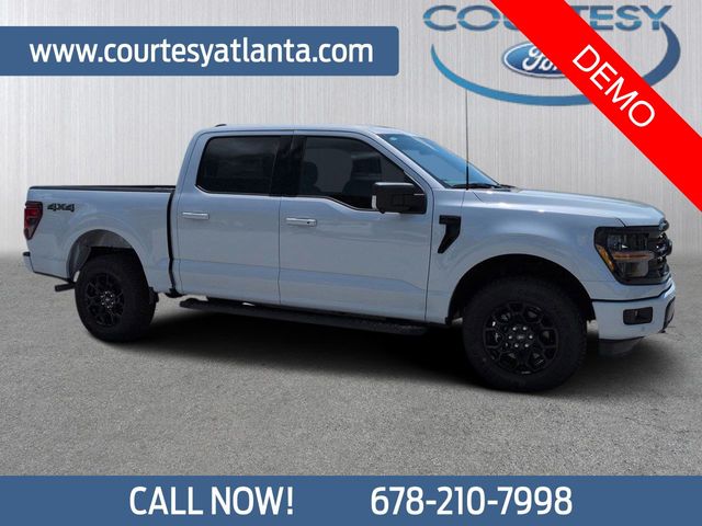 Space White Metallic 2025 Ford F-150 Pickup Truck Four-Wheel Drive Automatic