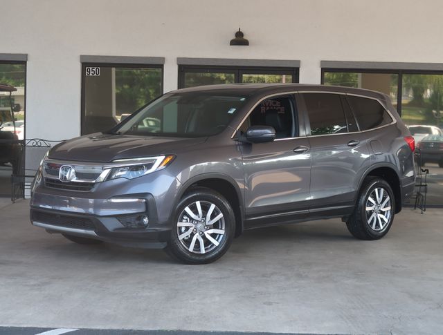 Gray 2021 Honda Pilot SUV / Crossover Front-Wheel Drive 9-Speed Automatic