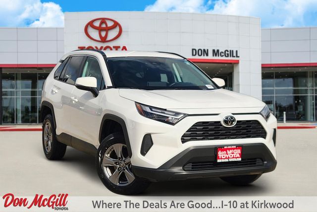 2025 Toyota RAV4 XLE White at Don McGill Toyota