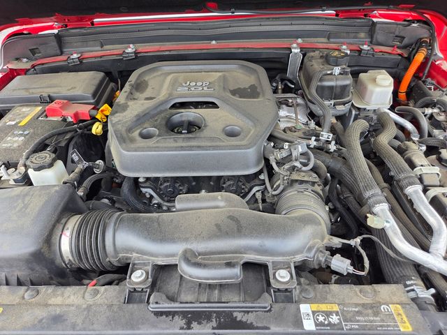 Used 2021 Red Jeep Unlimited Sahara 4xe image 28