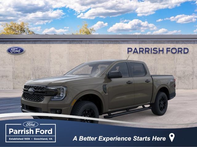 Marsh Gray 2026 Ford Ranger Pickup Truck Four-Wheel Drive Automatic