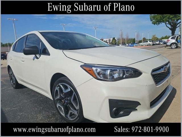 Crystal White Pearl 2017 Subaru Impreza Hatchback All-Wheel Drive Continuously Variable Transmission
