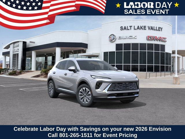 Moonstone Gray Metallic 2026 Buick Envision SUV / Crossover All-Wheel Drive 9-Speed Automatic