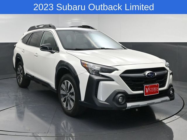 2023 Subaru Outback Limited White at Joe Myers Mazda Kia
