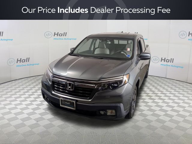 Gray 2019 Honda Ridgeline Pickup Truck All-Wheel Drive 6-Speed Automatic
