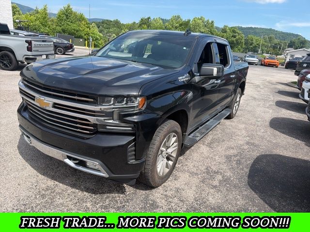 Black 2021 Chevrolet Silverado 1500 High Country Crew Cab 4WD Pickup Truck Four-Wheel Drive Automatic
