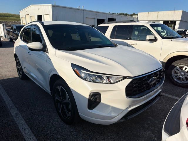 White Metallic 2024 Ford Escape SUV / Crossover All-Wheel Drive 8-Speed Automatic