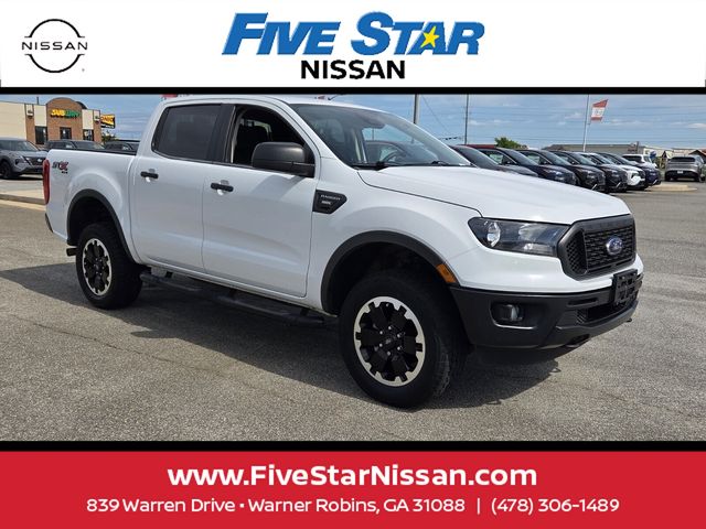 Oxford White 2021 Ford Ranger Pickup Truck Four-Wheel Drive Automatic