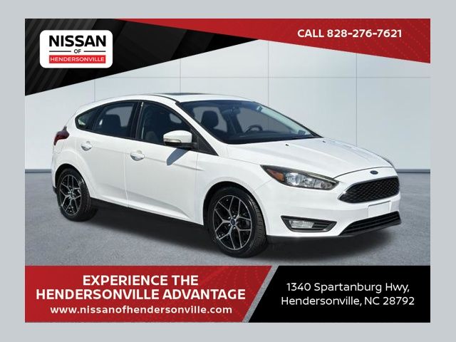 Oxford White 2018 Ford Focus Hatchback Front-Wheel Drive 6-Speed Automatic