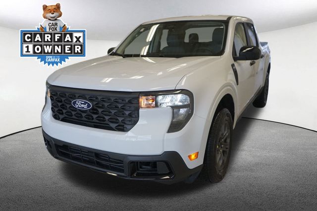 Oxford White 2025 Ford Maverick Pickup Truck All-Wheel Drive 8-Speed Automatic