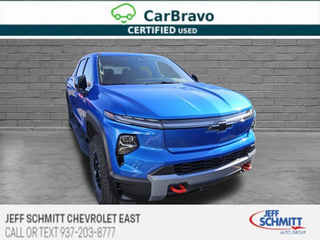 Riptide Blue Metallic 2026 Chevrolet Silverado EV Pickup Truck All-Wheel Drive 1-Speed Automatic