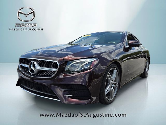 Red Metallic 2019 Mercedes-Benz E-Class Coupe Rear-Wheel Drive 9-Speed Automatic