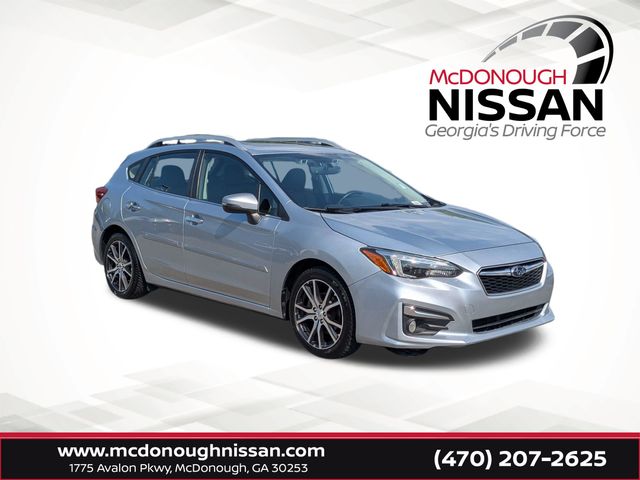 Ice Silver Metallic 2019 Subaru Impreza Hatchback All-Wheel Drive Continuously Variable Transmission