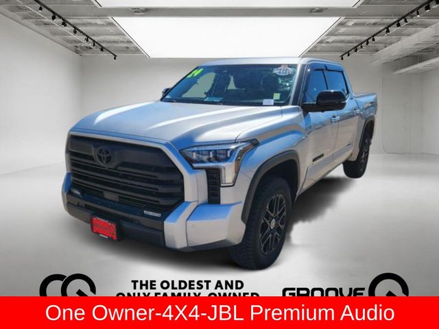 Celestial Silver Metallic 2024 Toyota Tundra Pickup Truck Four-Wheel Drive Automatic