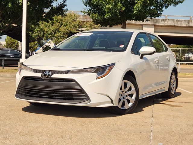 Pearl 2025 Toyota Corolla Sedan Front-Wheel Drive Continuously Variable Transmission