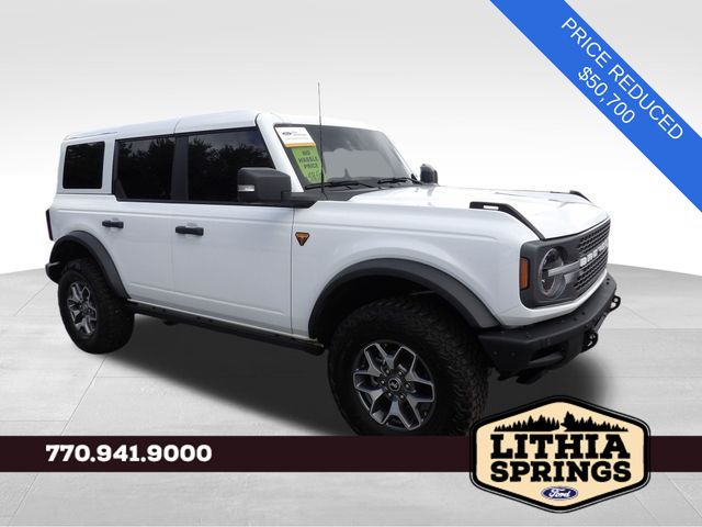 Oxford White 2025 Ford Bronco SUV / Crossover Four-Wheel Drive Automatic