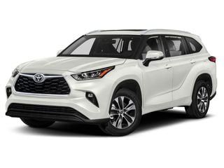 Magnetic Gray Metallic 2021 Toyota Highlander XLE FWD SUV / Crossover Front-Wheel Drive 8-Speed Automatic