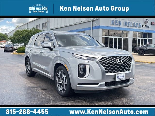 Typhoon Silver 2021 Hyundai Palisade SUV / Crossover All-Wheel Drive 8-Speed Automatic