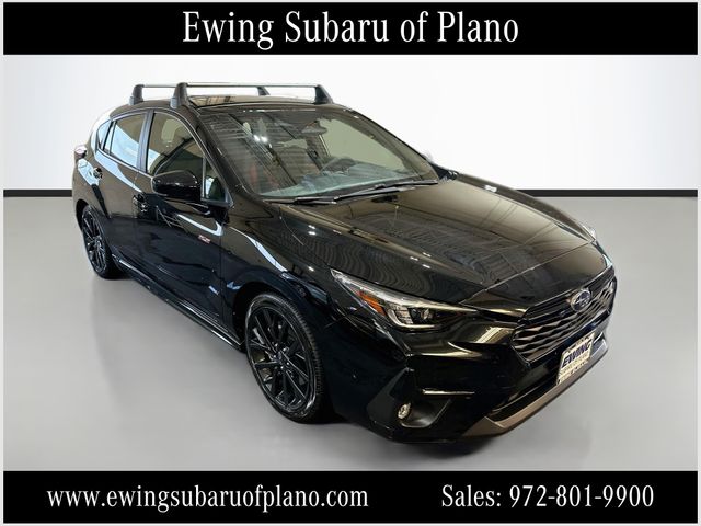 Crystal Black Silica 2024 Subaru Impreza Wagon All-Wheel Drive Continuously Variable Transmission