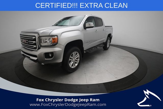 Quicksilver Metallic 2016 GMC Canyon Pickup Truck Four-Wheel Drive 6-Speed Automatic