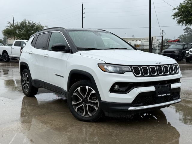 2023 Jeep Compass Limited White at Cook Ford