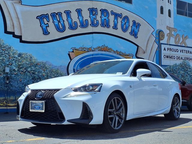 Ultra White 2019 Lexus IS 300 RWD Sedan Rear-Wheel Drive 8-Speed Dual Clutch