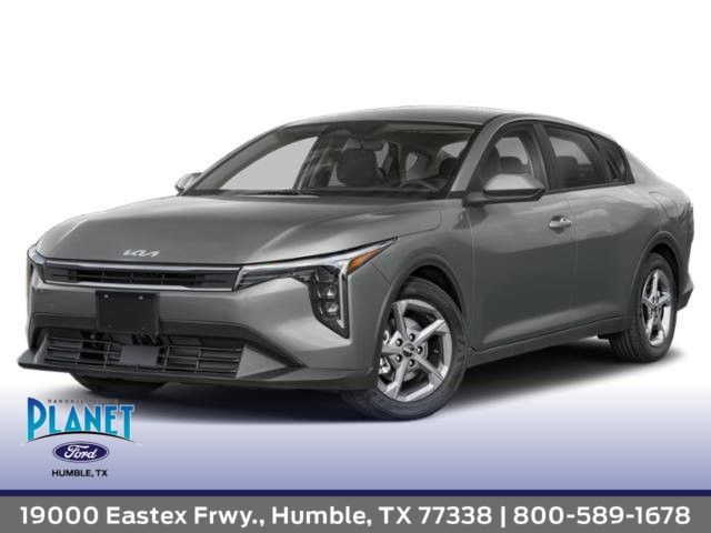 Snow White Pearl 2025 Kia K4 LXS FWD Sedan Front-Wheel Drive Continuously Variable Transmission