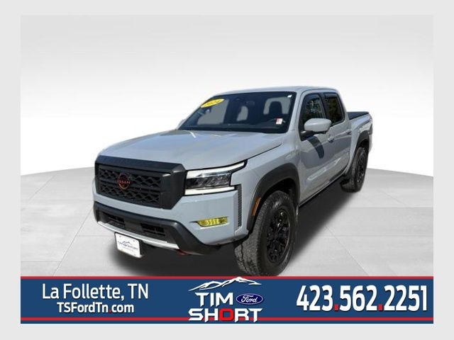 Boulder Gray Pearl 2024 Nissan Frontier Pickup Truck Four-Wheel Drive 9-Speed Automatic Overdrive