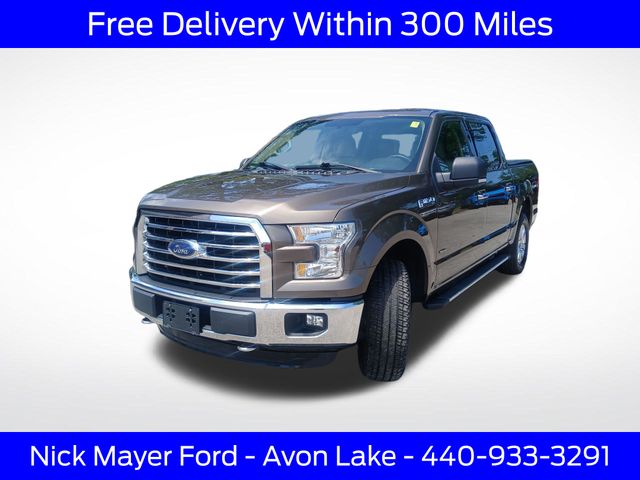 Caribou Metallic 2015 Ford F-150 XLT SuperCrew 4WD Pickup Truck Four-Wheel Drive 6-Speed Automatic