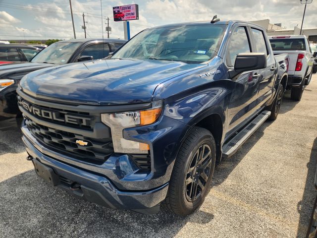 2023 Chevrolet Silverado 1500 Custom Blue at Wharton Ford
