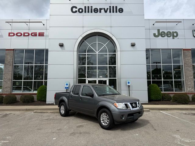 Gray (Gun Metallic) 2020 Nissan Frontier SV Crew Cab RWD Pickup Truck 4X2 9-Speed Automatic