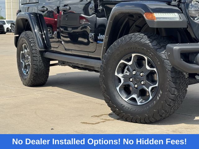 2023 Jeep Wrangler Rubicon 4xe Black at River Oaks CDJR