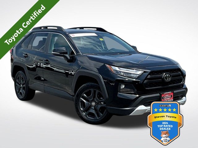 Midnight Black Metallic 2024 Toyota RAV4 SUV / Crossover All-Wheel Drive 8-Speed Automatic