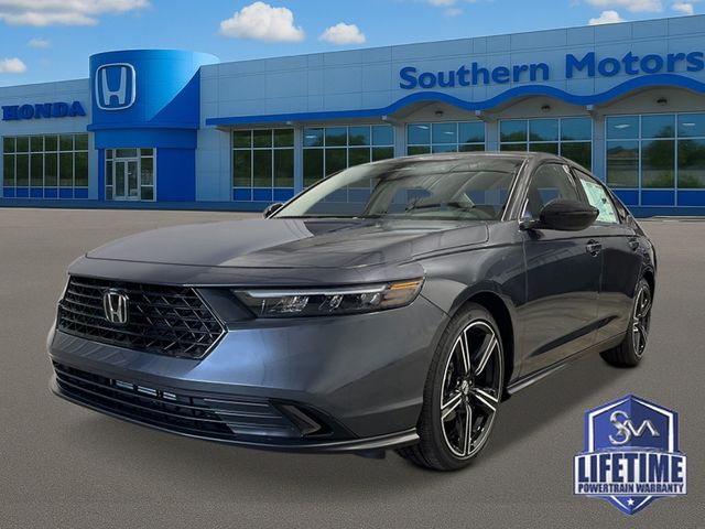 Meteorite Gray Metallic 2026 Honda Accord Sedan Front-Wheel Drive Continuously Variable Transmission