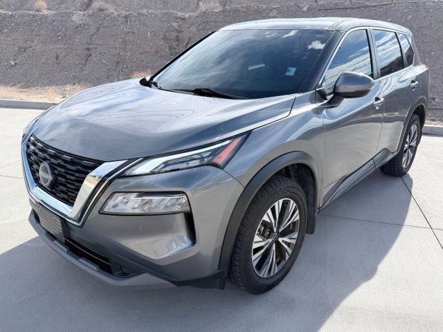 Gray (Gun Metallic) 2023 Nissan Rogue SUV / Crossover Front-Wheel Drive Continuously Variable Transmission