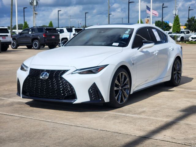 2024 Lexus IS 350 F SPORT White at Westside Lexus