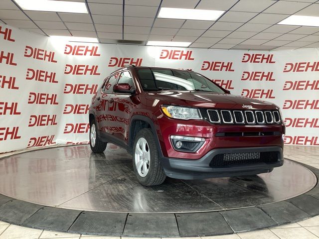 Velvet Red Pearlcoat 2020 Jeep Compass Latitude 4WD SUV / Crossover Four-Wheel Drive 9-Speed Automatic