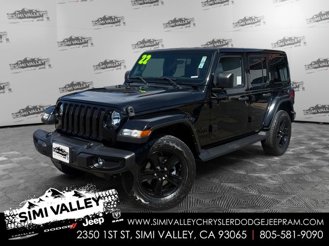 2022 Jeep Wrangler Unlimited Sahara Altitude 4WD