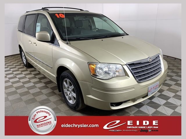 White Gold Clearcoat 2010 Chrysler Town & Country Touring FWD Minivan Front-Wheel Drive 6-Speed Automatic
