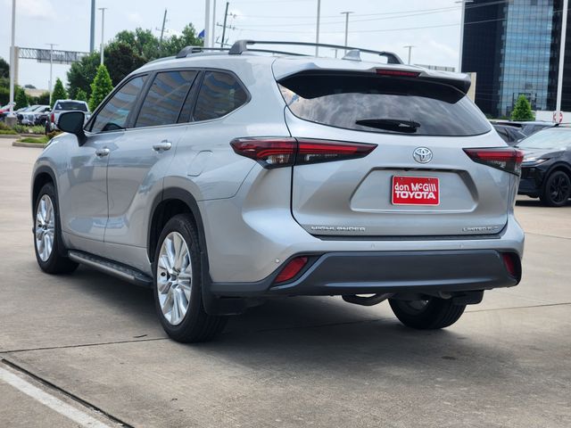 2025 Toyota Highlander Limited Silver at Monument Chevrolet