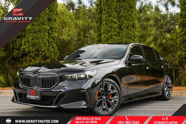 Black Sapphire Metallic 2024 BMW 5 Series Sedan Rear-Wheel Drive 8-Speed Automatic