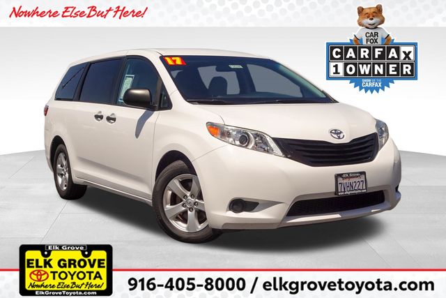 used 2017 Toyota Sienna car, priced at $16,000