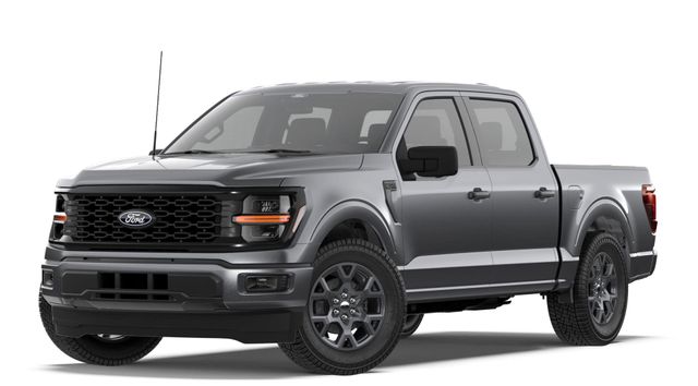 Gray Metallic 2026 Ford F-150 STX 4dr SuperCrew 4WD Pickup Truck Four-Wheel Drive Automatic