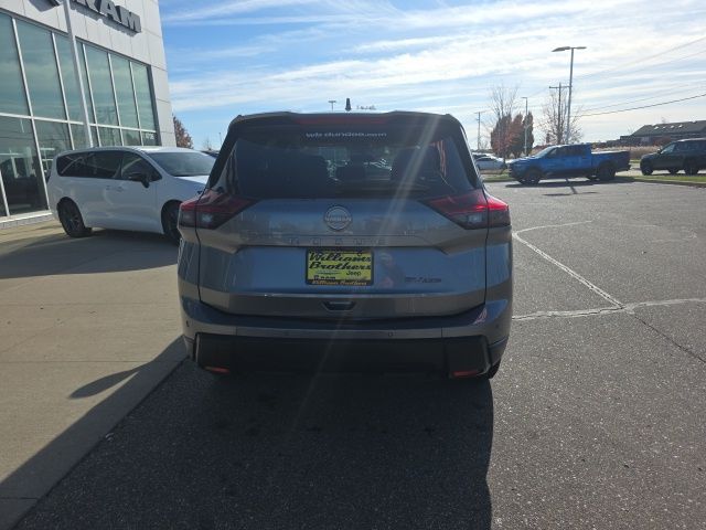 2024 Nissan Rogue SV - Gun Metallic exterior view 6