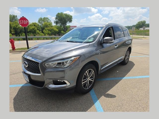 Gray (Graphite Shadow) 2017 INFINITI QX60 SUV / Crossover All-Wheel Drive Continuously Variable Transmission