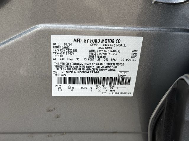 2024 Ford Edge SEL Silver at Legacy Ford