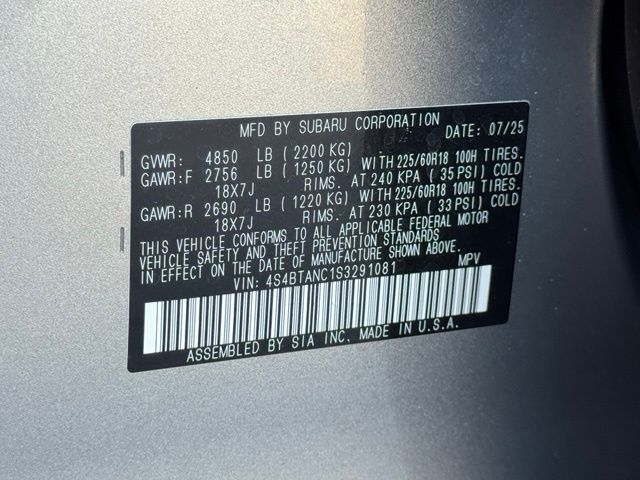 Used 2025 Subaru Outback SUV